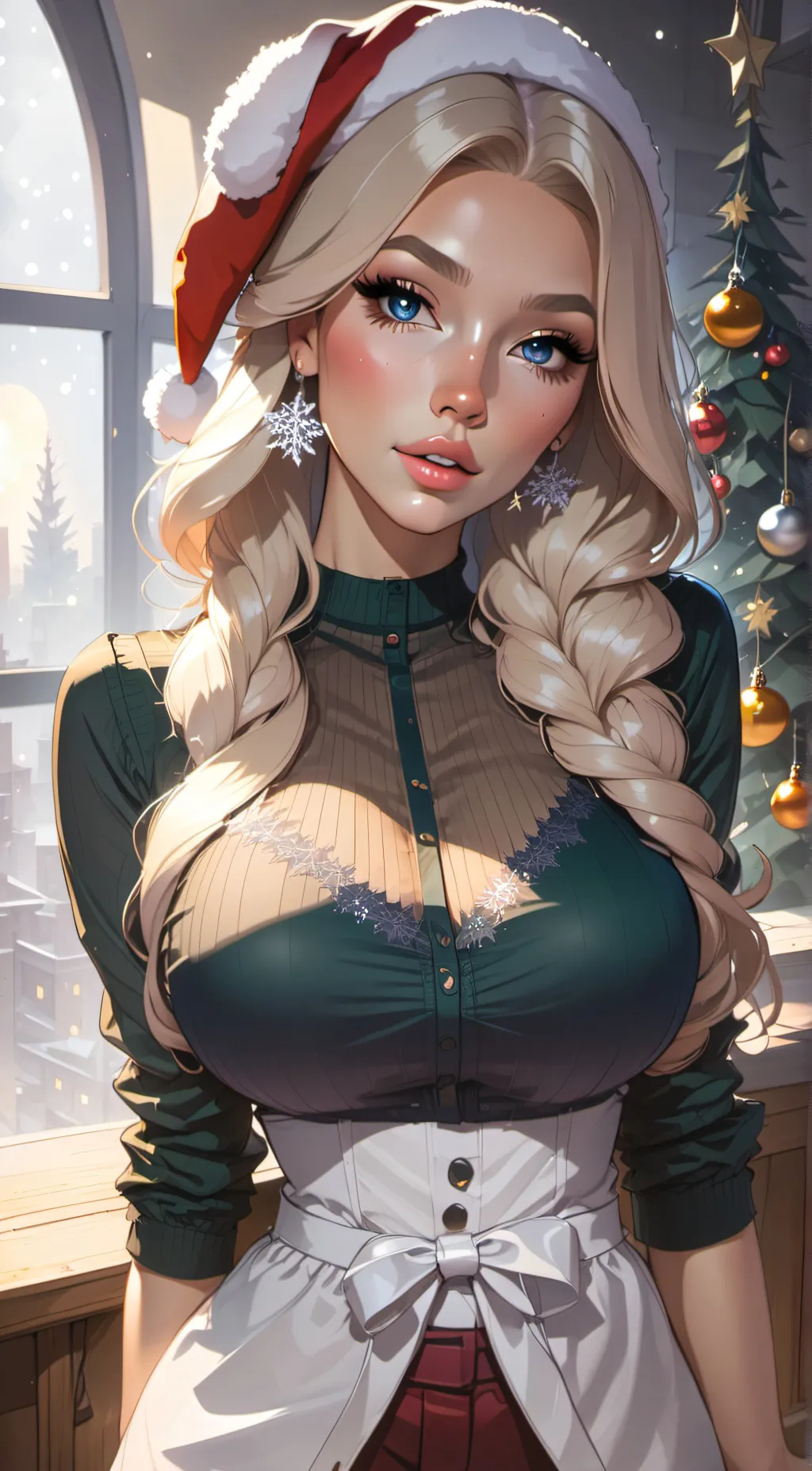 ai character: holly background