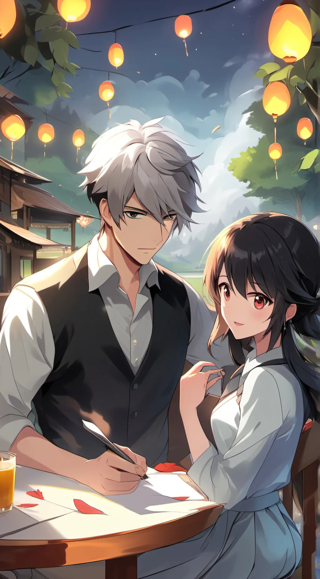 ai character: ave background