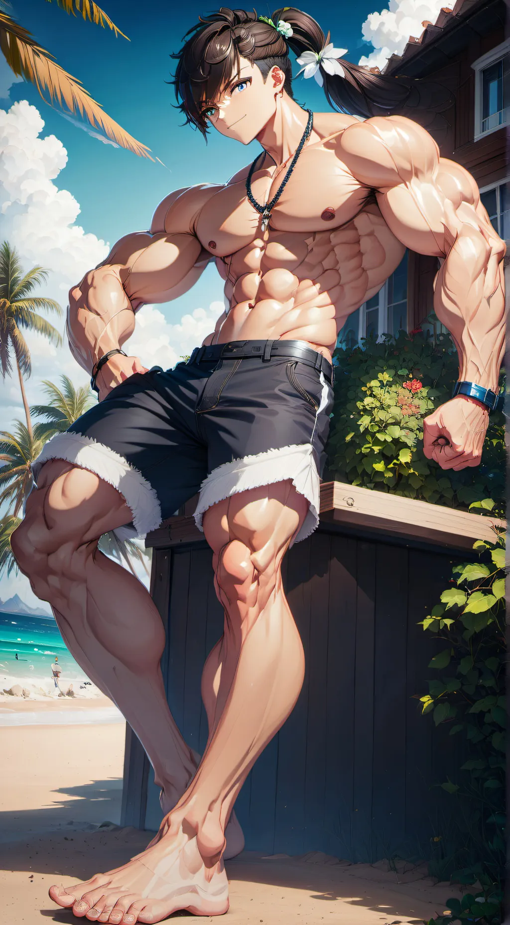 ai character: Miles background