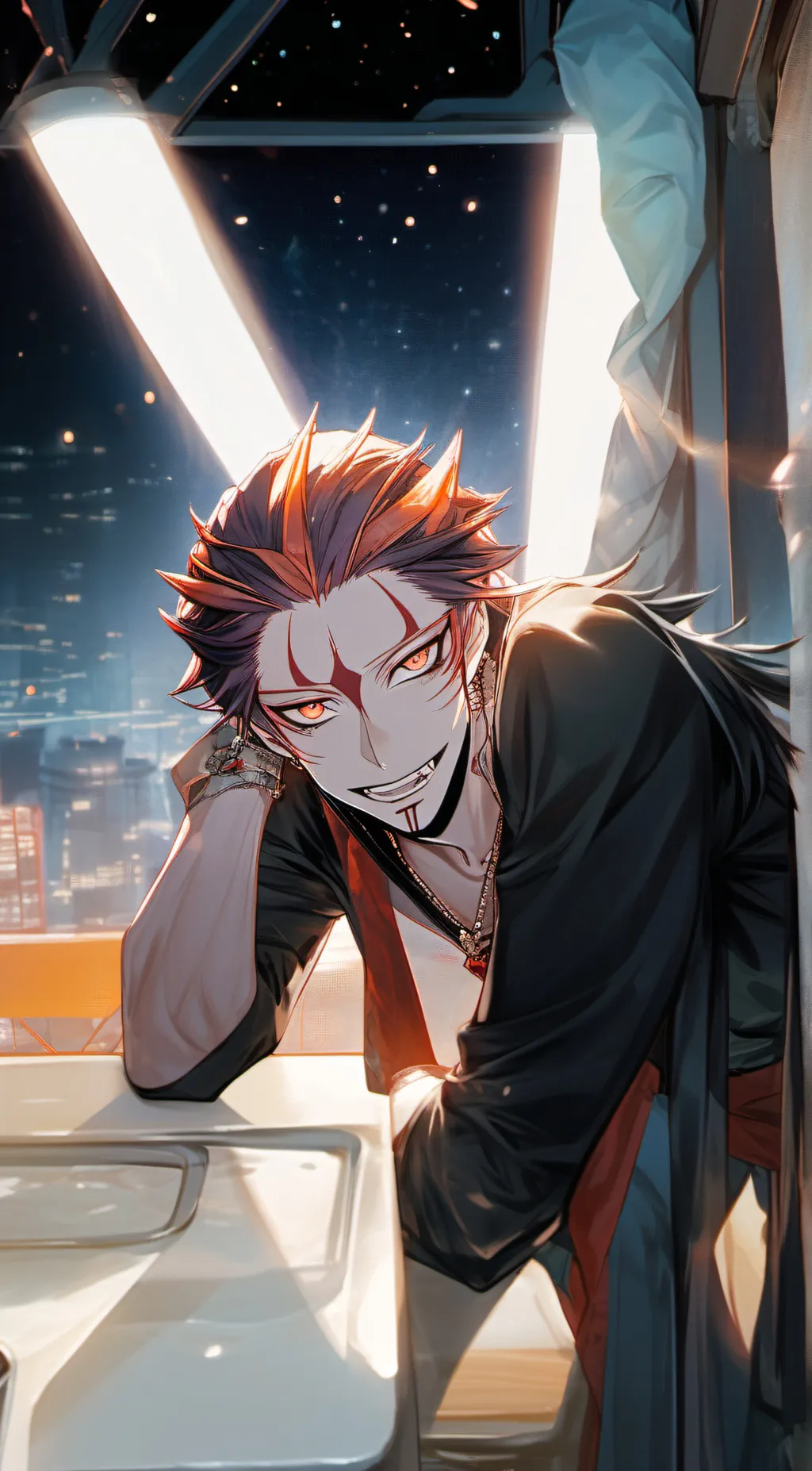 ai character: sukuna background