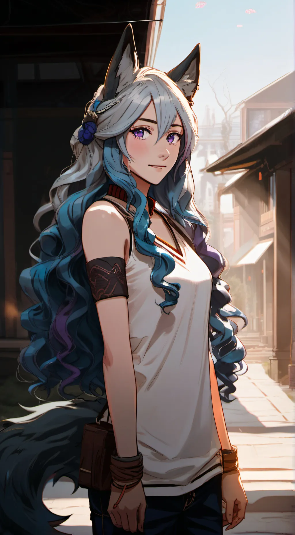 ai character: Lydia Aurin background