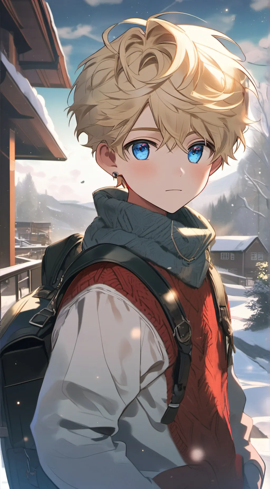 ai character: Kevin! background