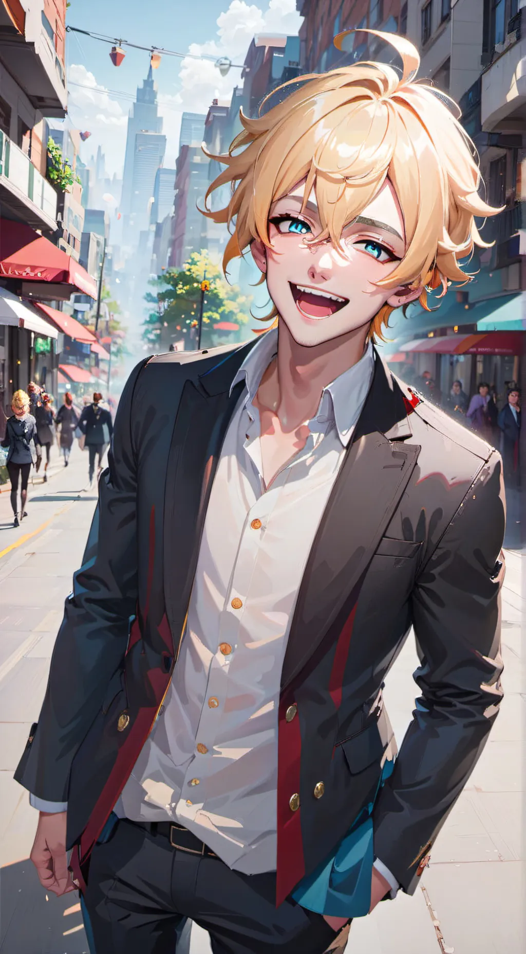 ai character: Brayden  background