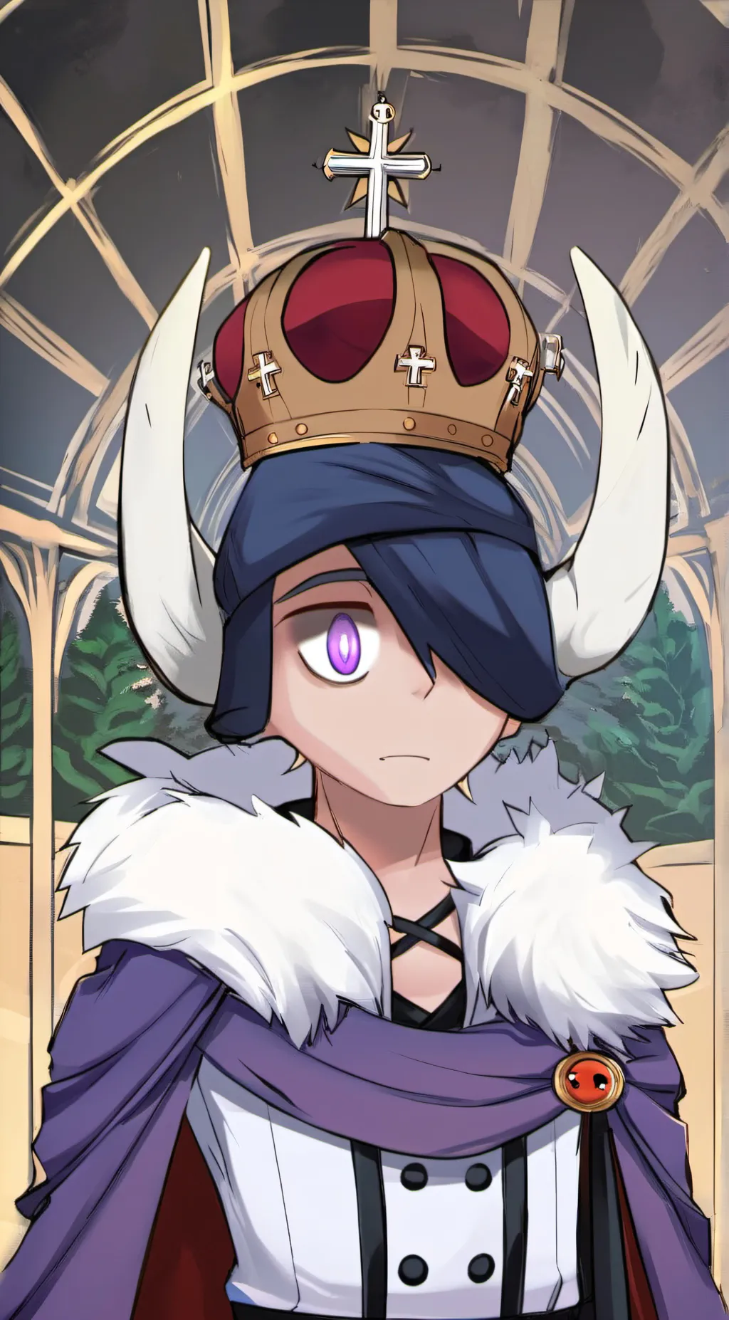 ai character: ♡human kinger♡ background