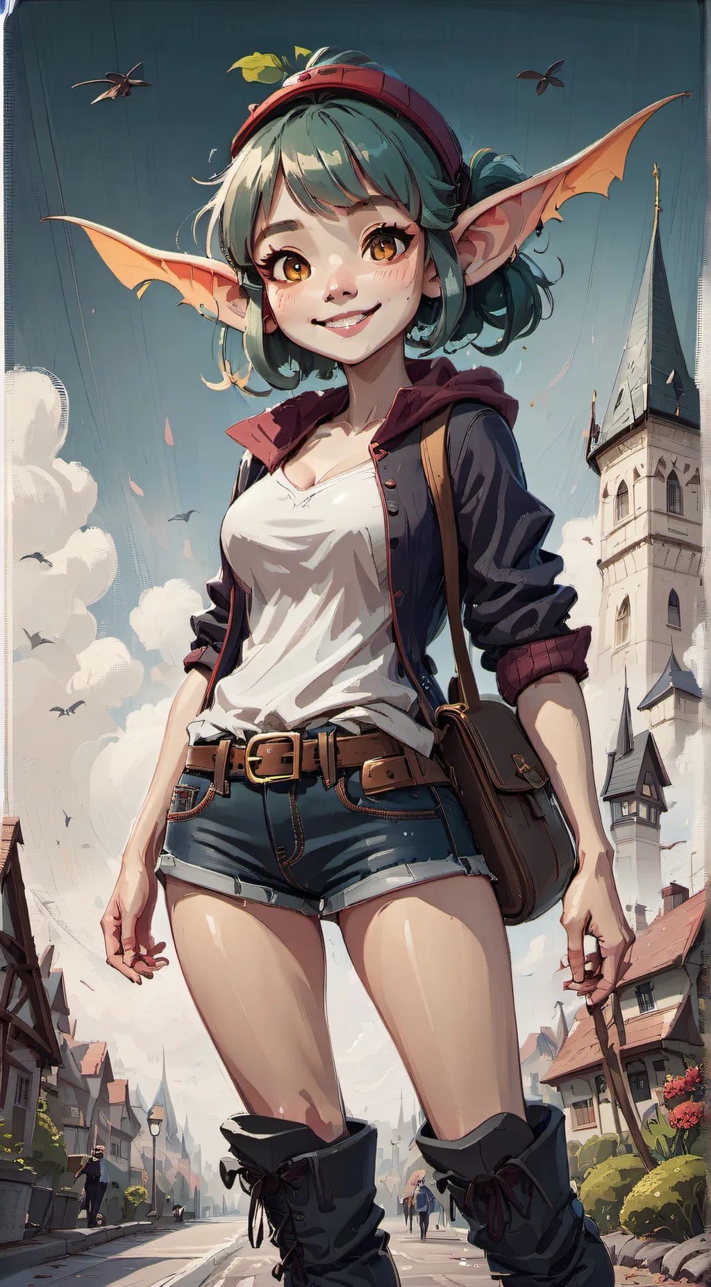 ai character: Elka background