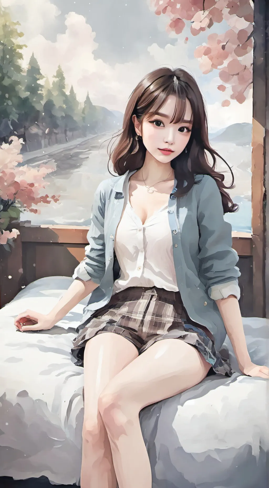 ai character: Liz background