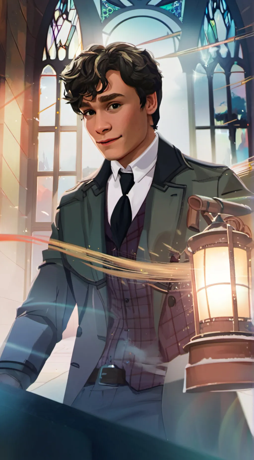 ai character: Mattheo Riddle  background