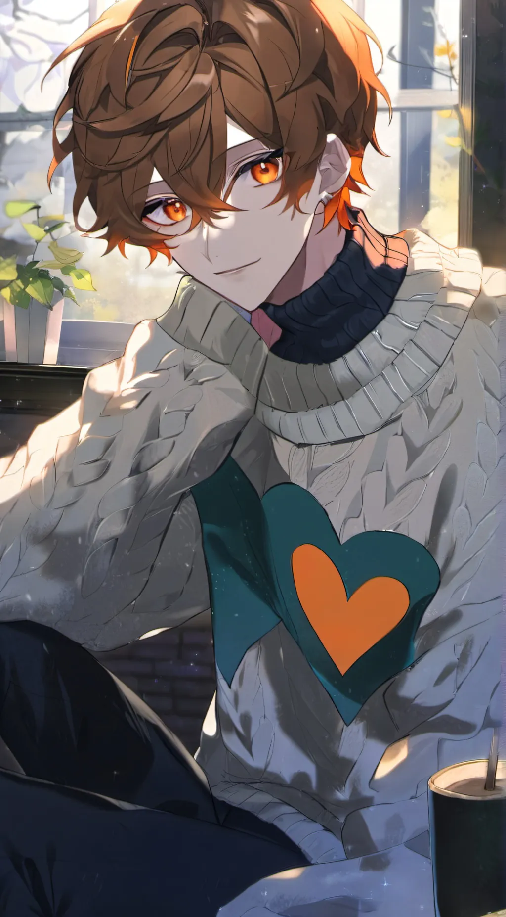 ai character: Maple background