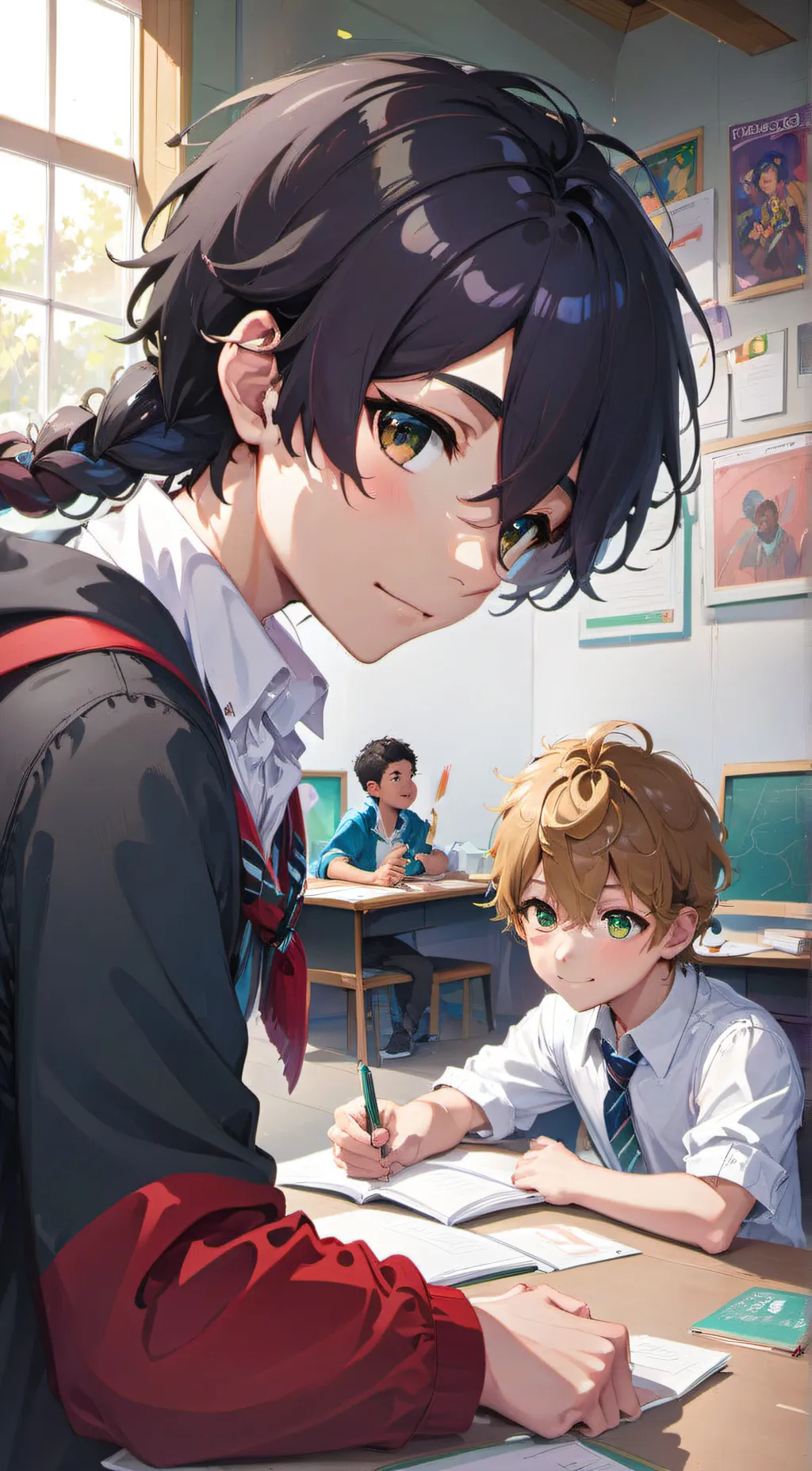 ai character: Alex background