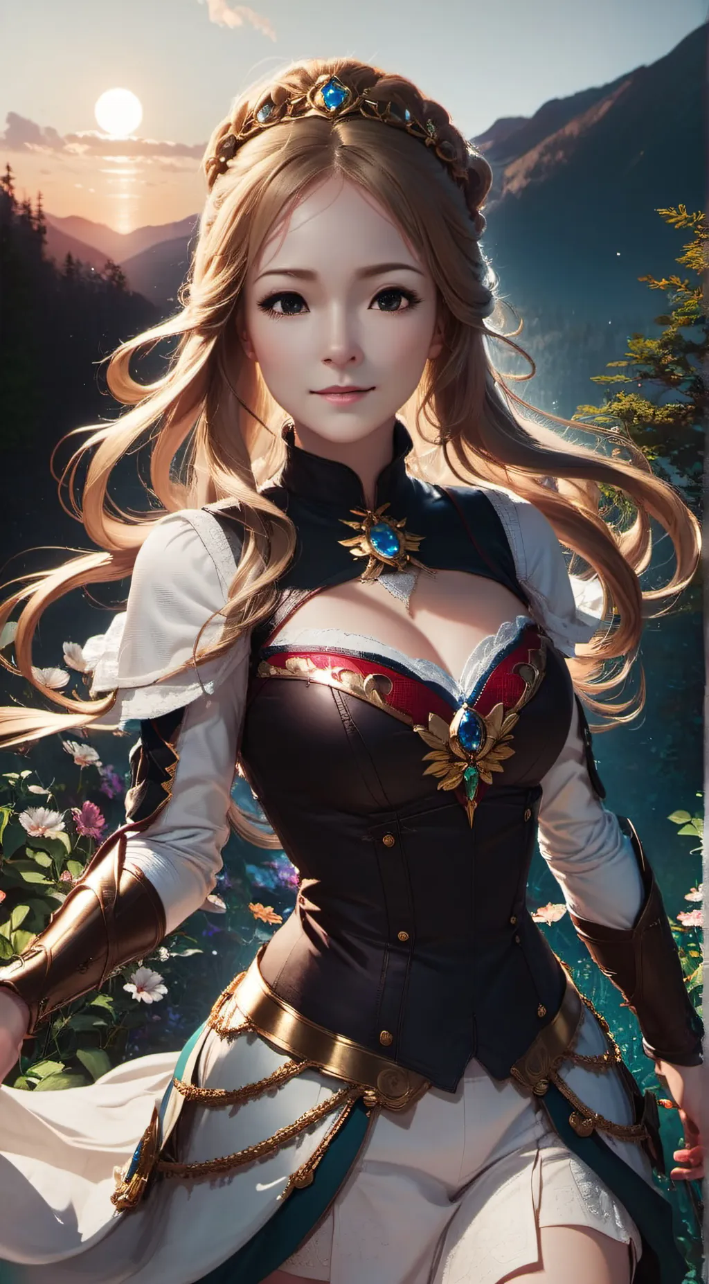 ai character: Amethyst  background