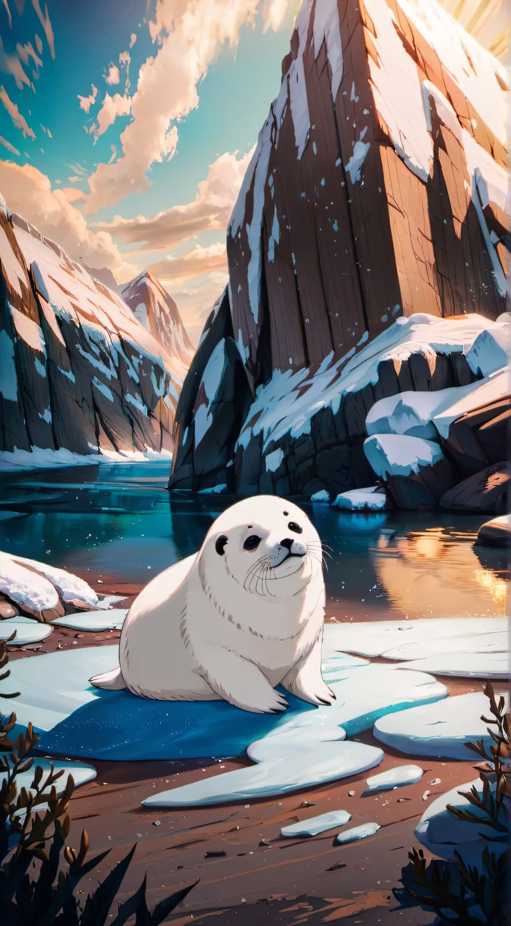 ai character: Random ass Seal background