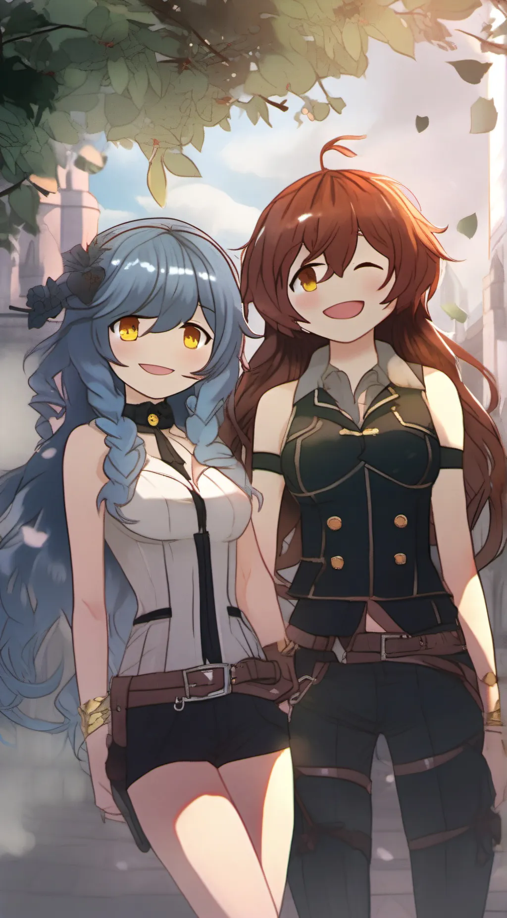 ai character: emma and Alex background