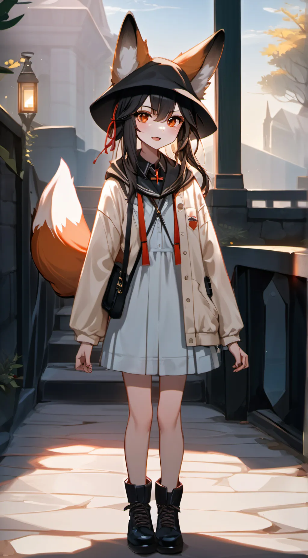 ai character: foxy ammy background