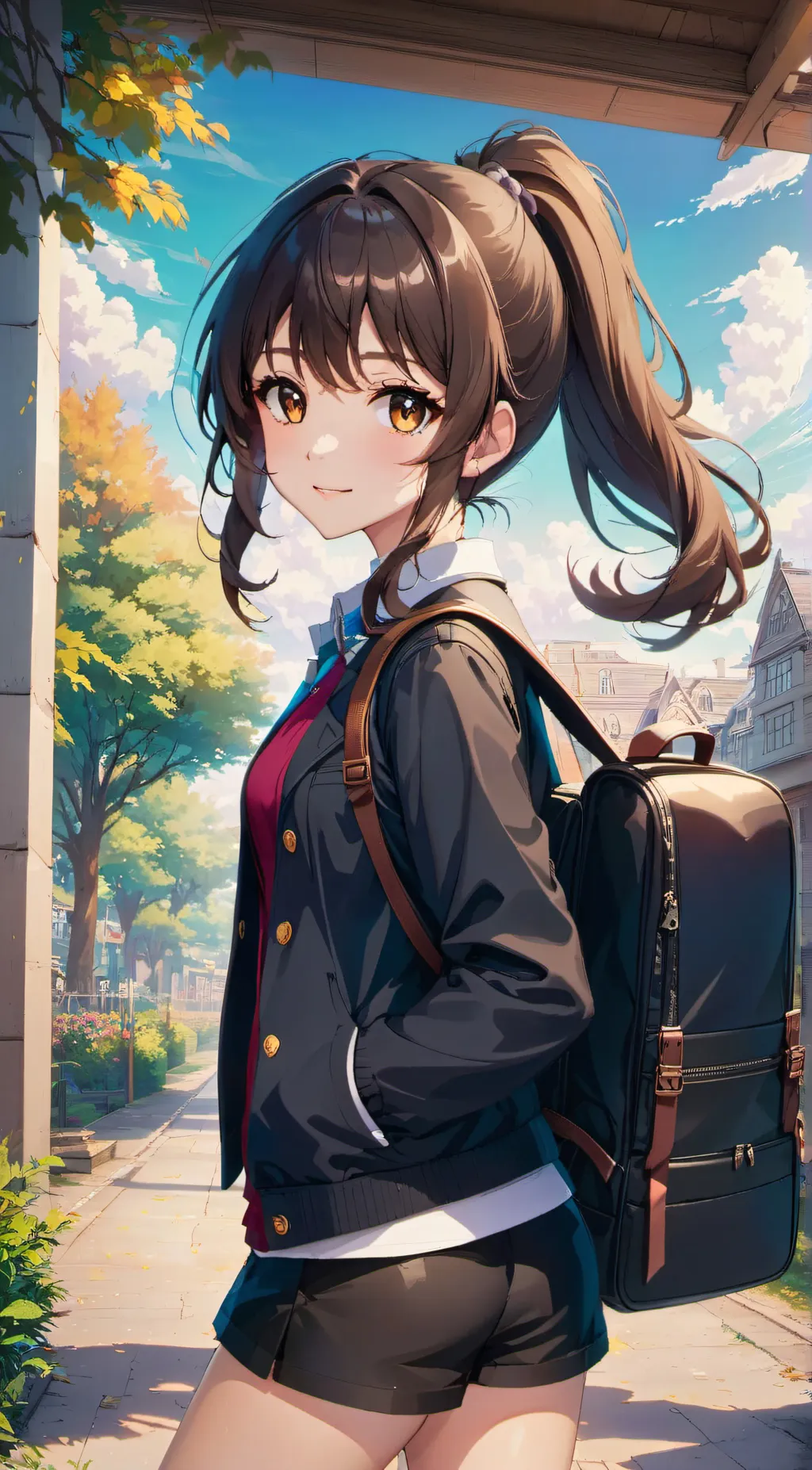 ai character: lilly background