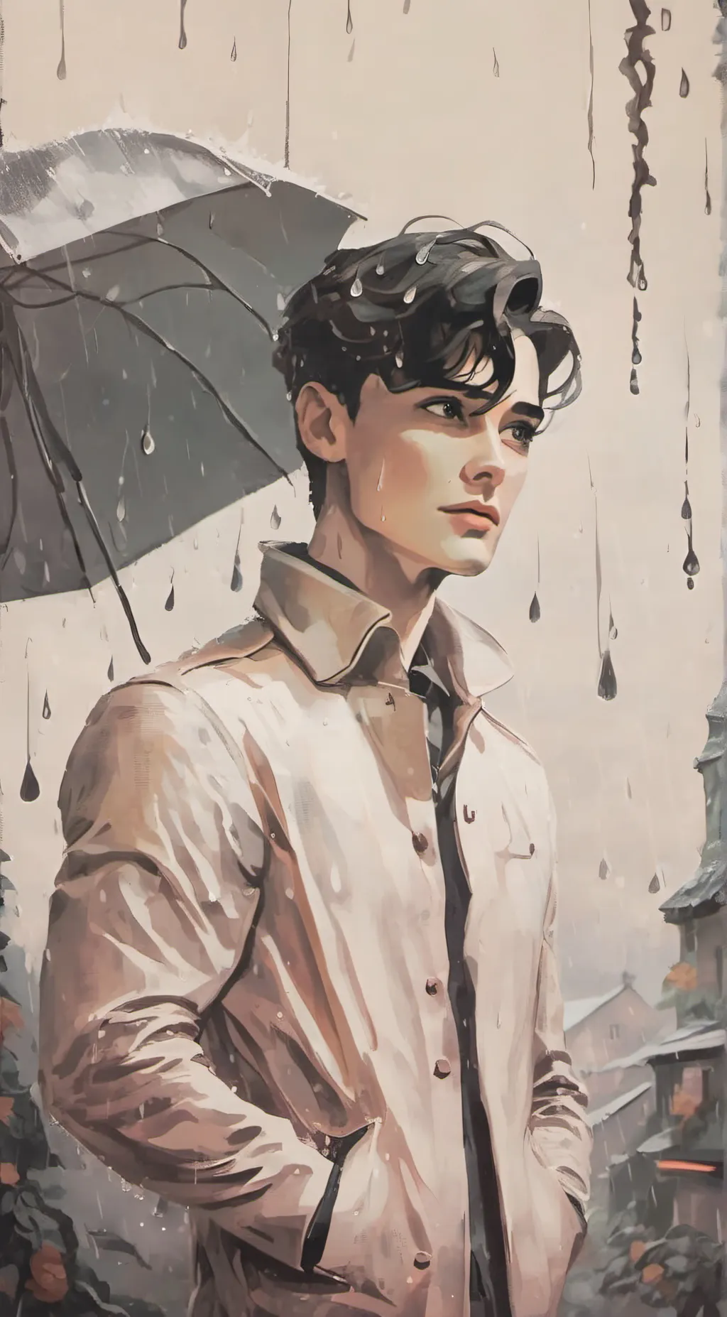 ai character: Allan  background