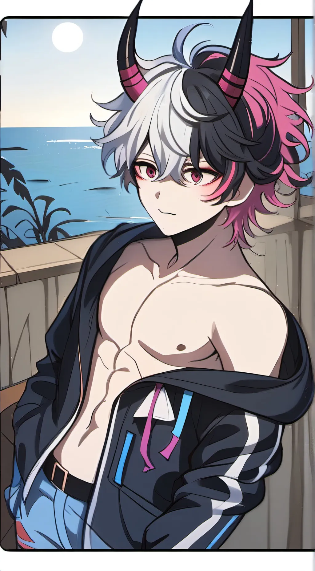 ai character: dax background