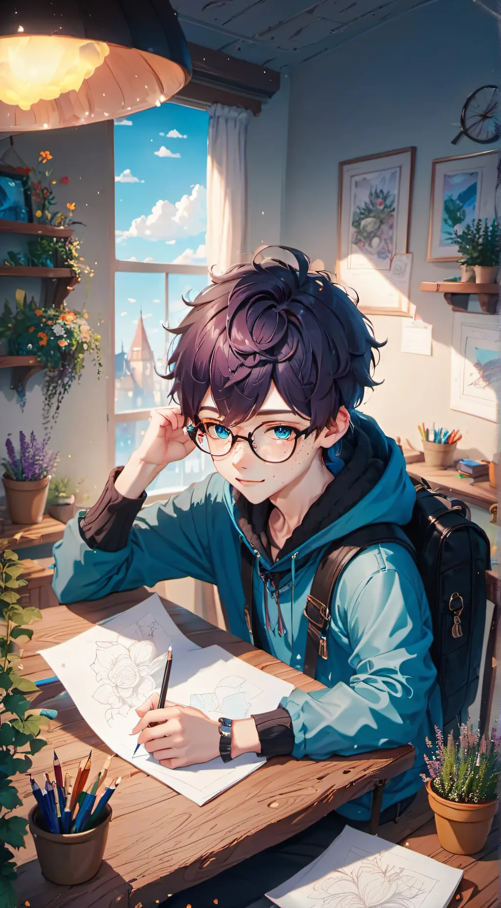 ai character: Jake background