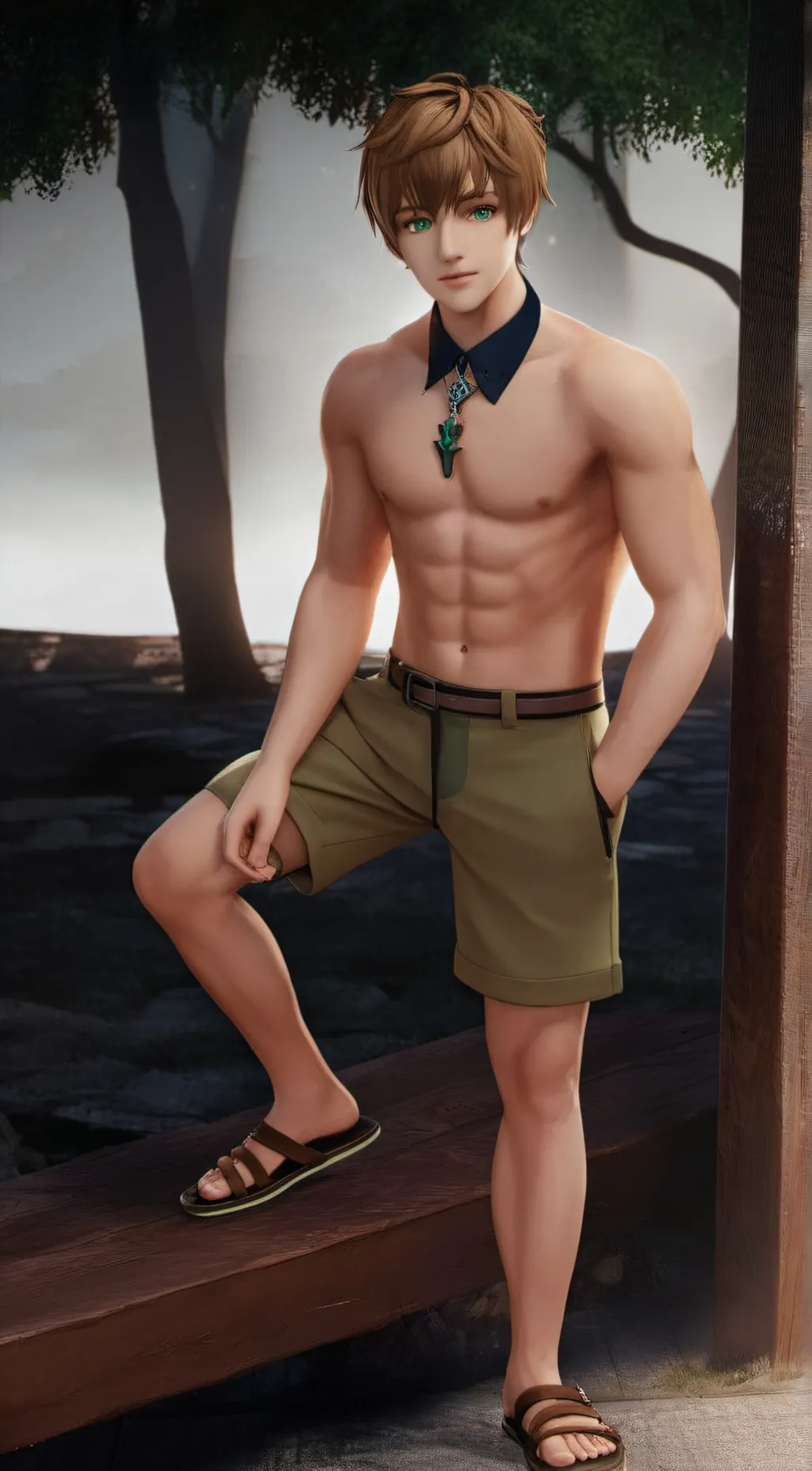 ai character: Chris Brennan background