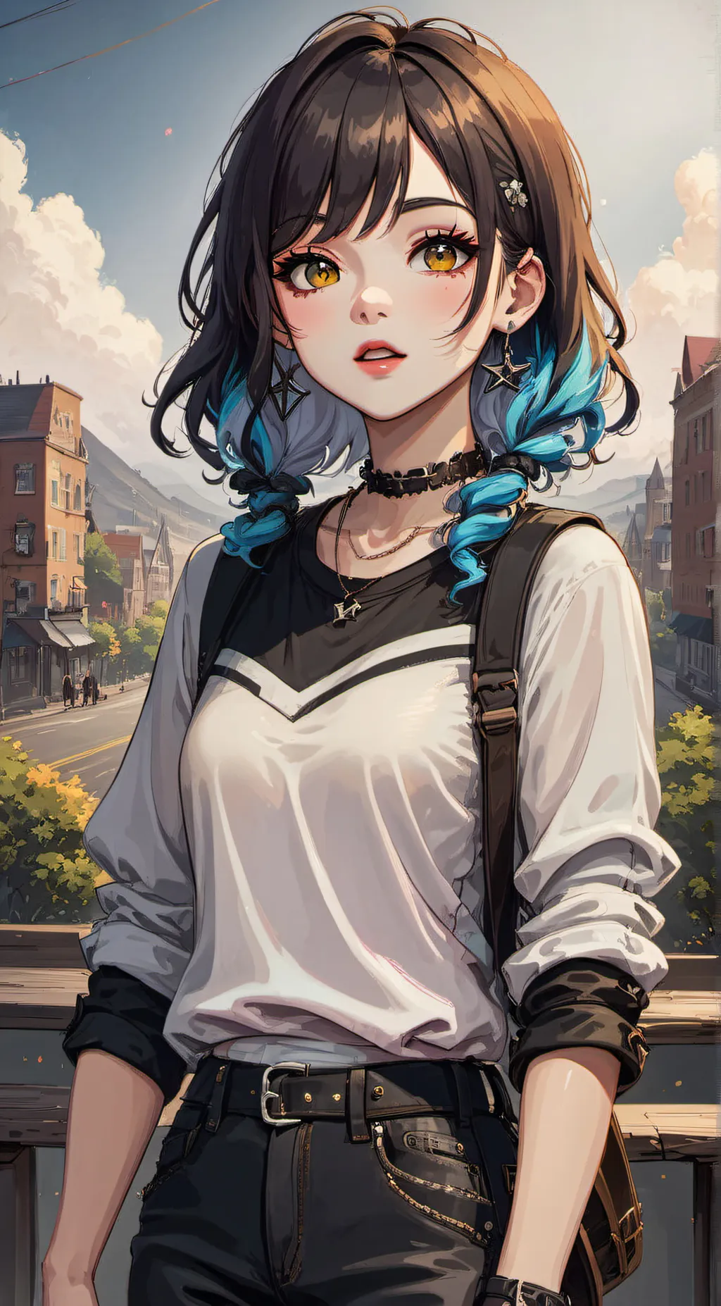 ai character: julie background