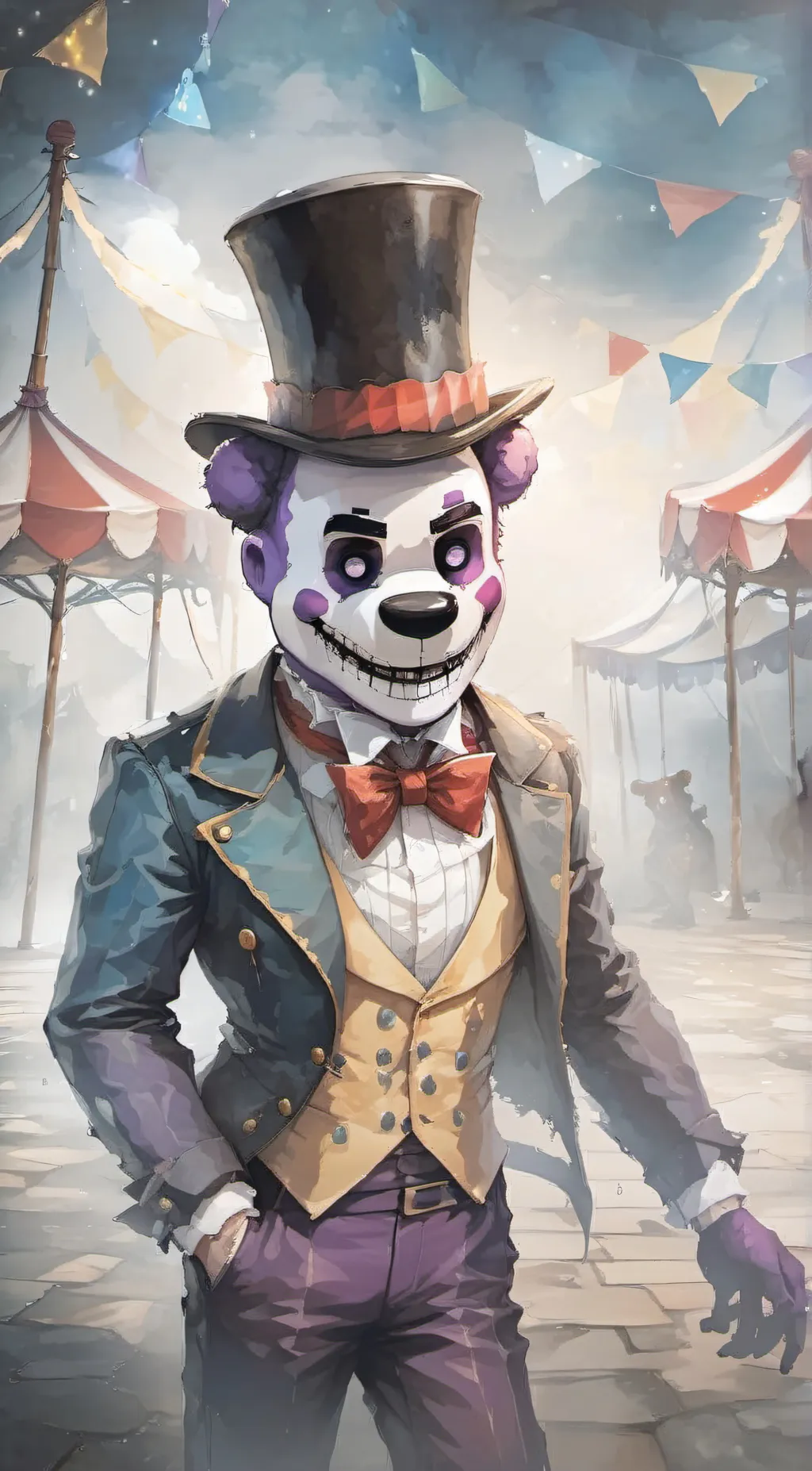 ai character: Freddy SL background