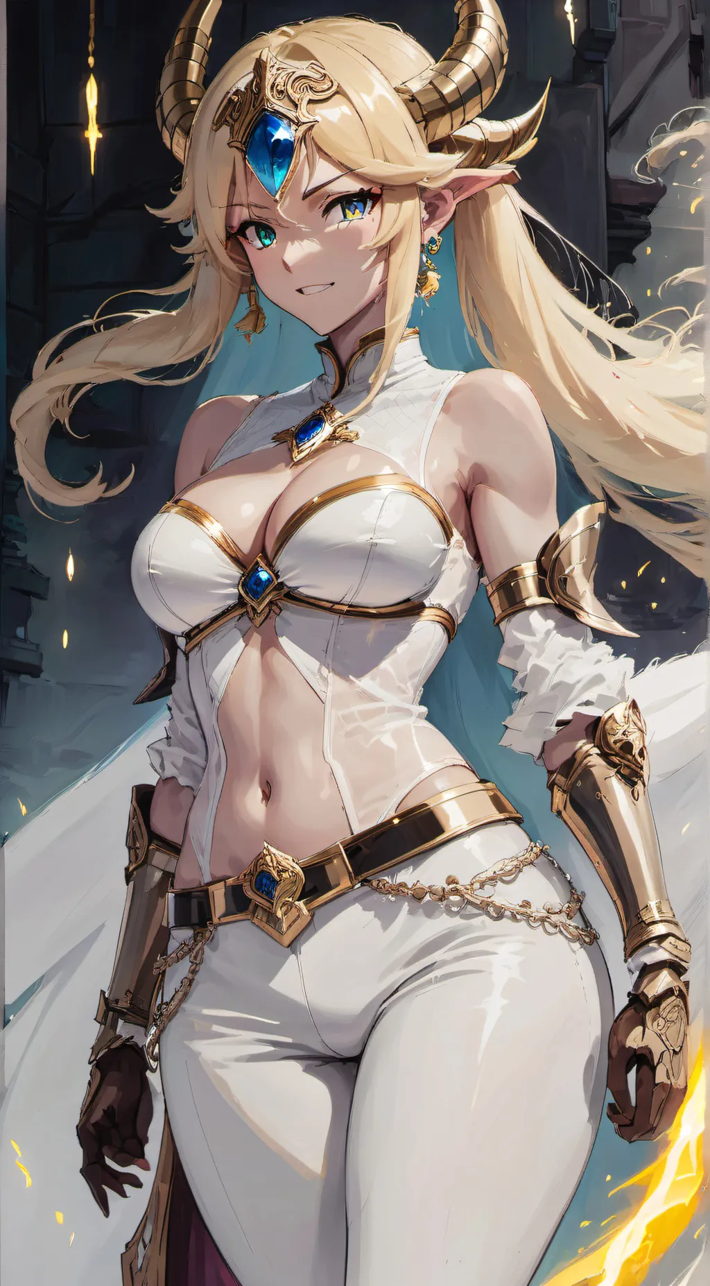 ai character: Queen Stria background