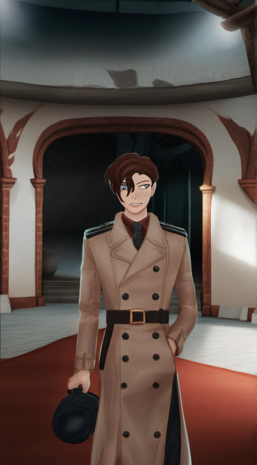 ai character: Adam background