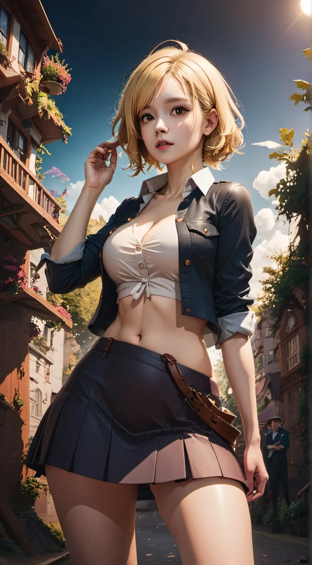 ai character: Heather background