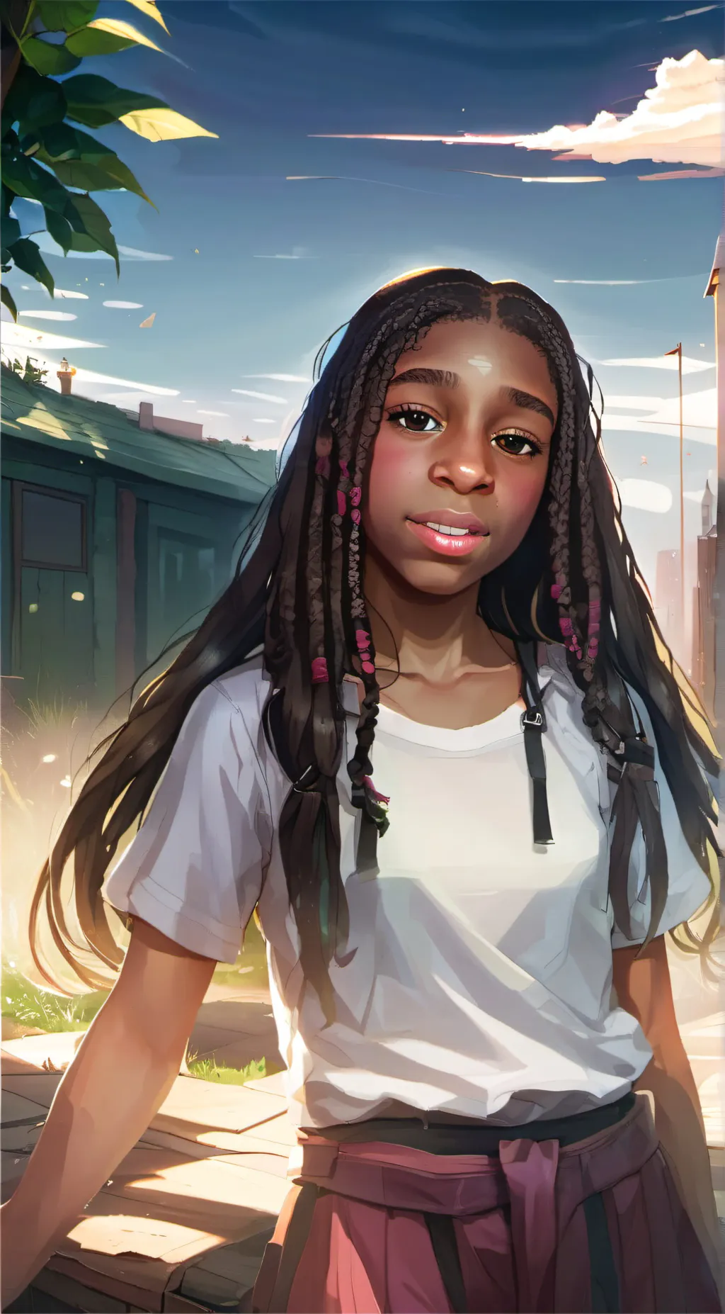 ai character: amiayh background