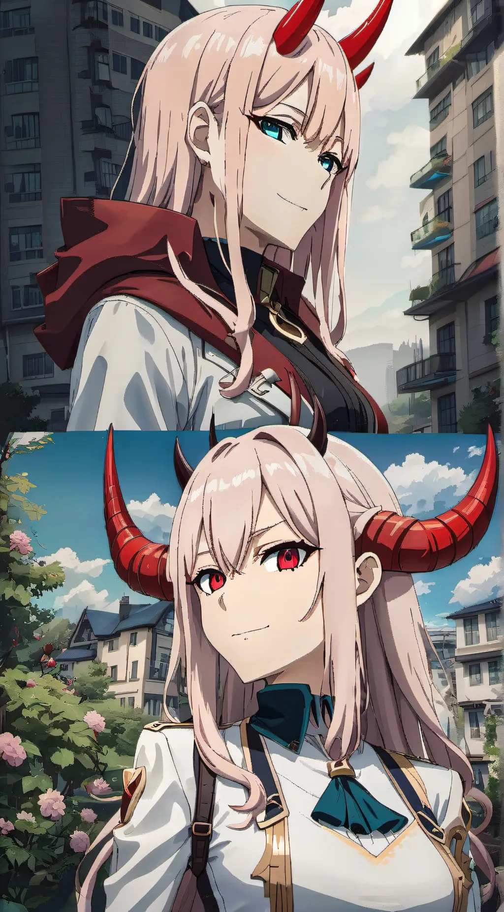 ai character: Sakura background