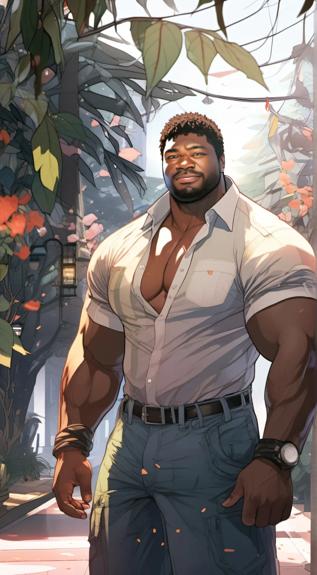 ai character: Lazarus  background