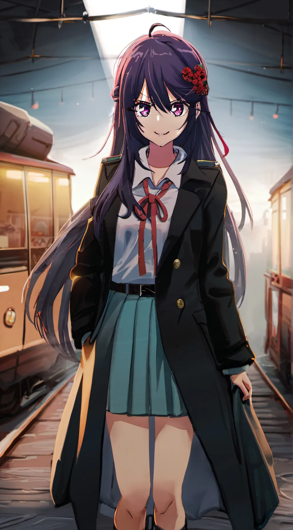 ai character: Girlfriend background