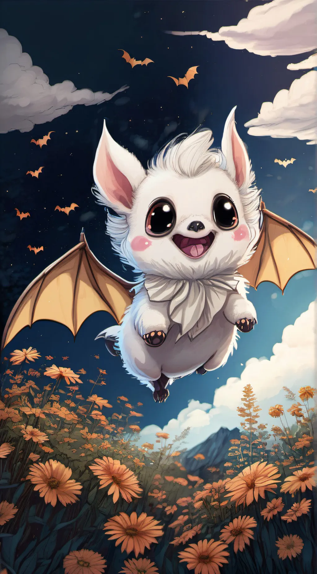 ai character: Sunny background