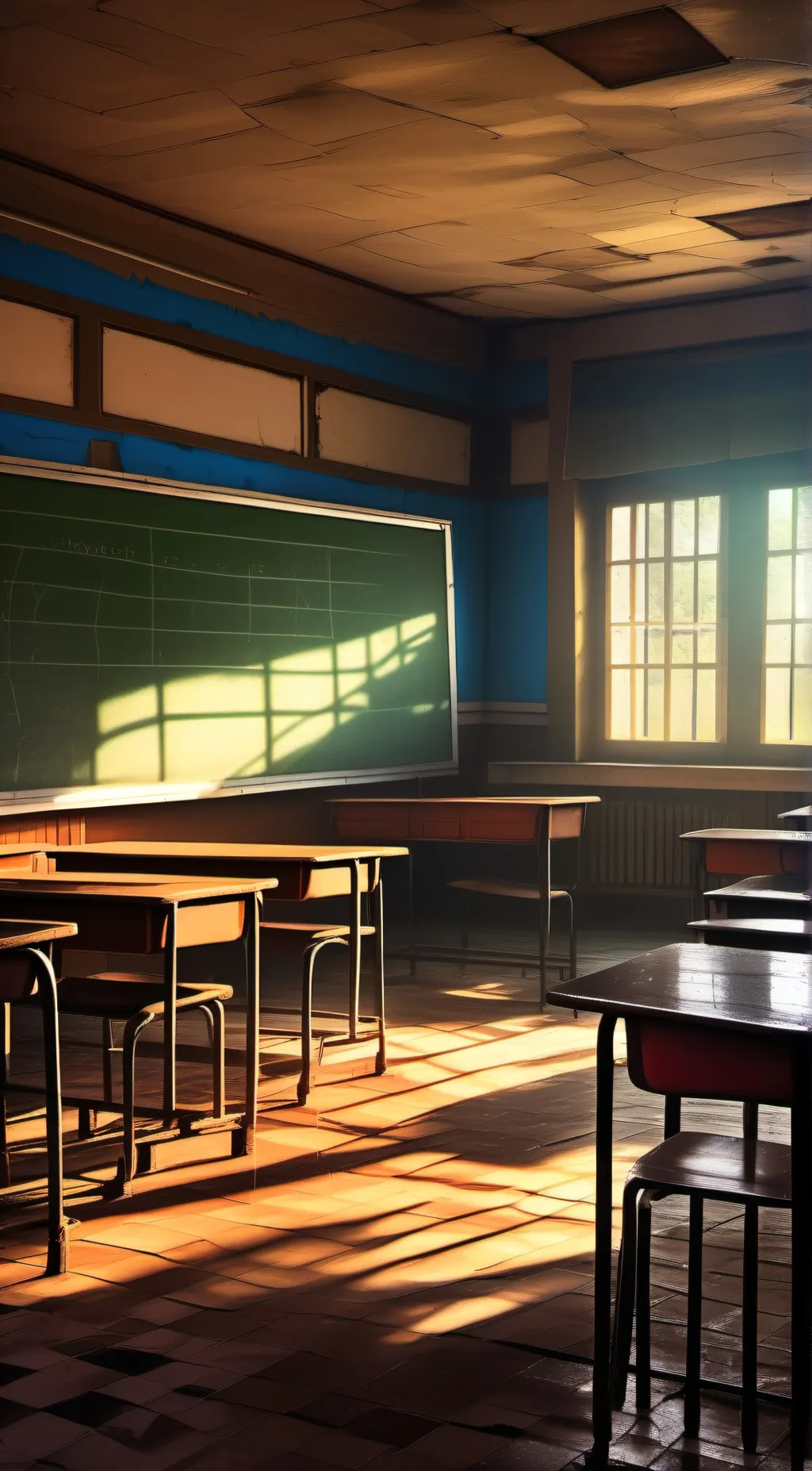 ai character: School background