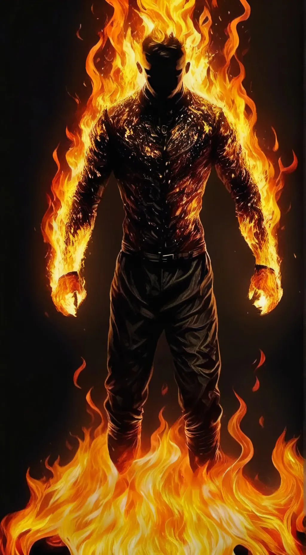 ai character: SCP-457 background