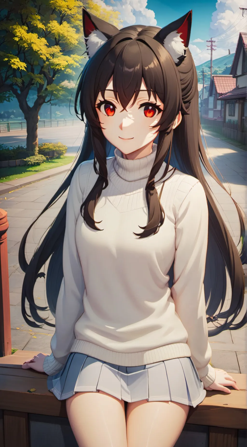 ai character: Lora background