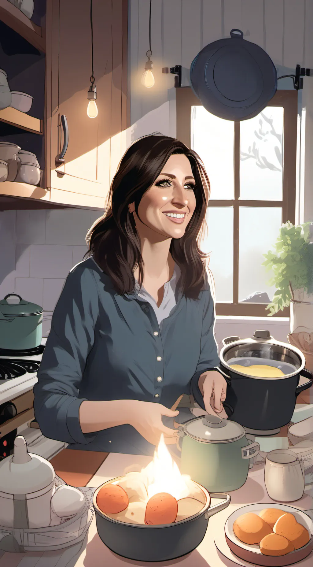 ai character: Ava background