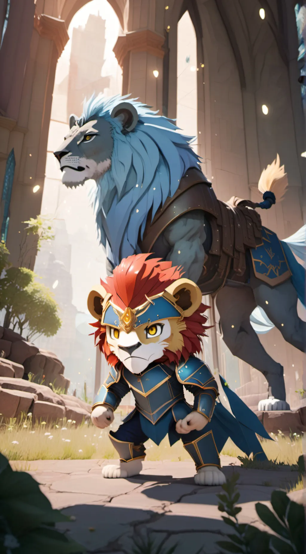 ai character: Chima background