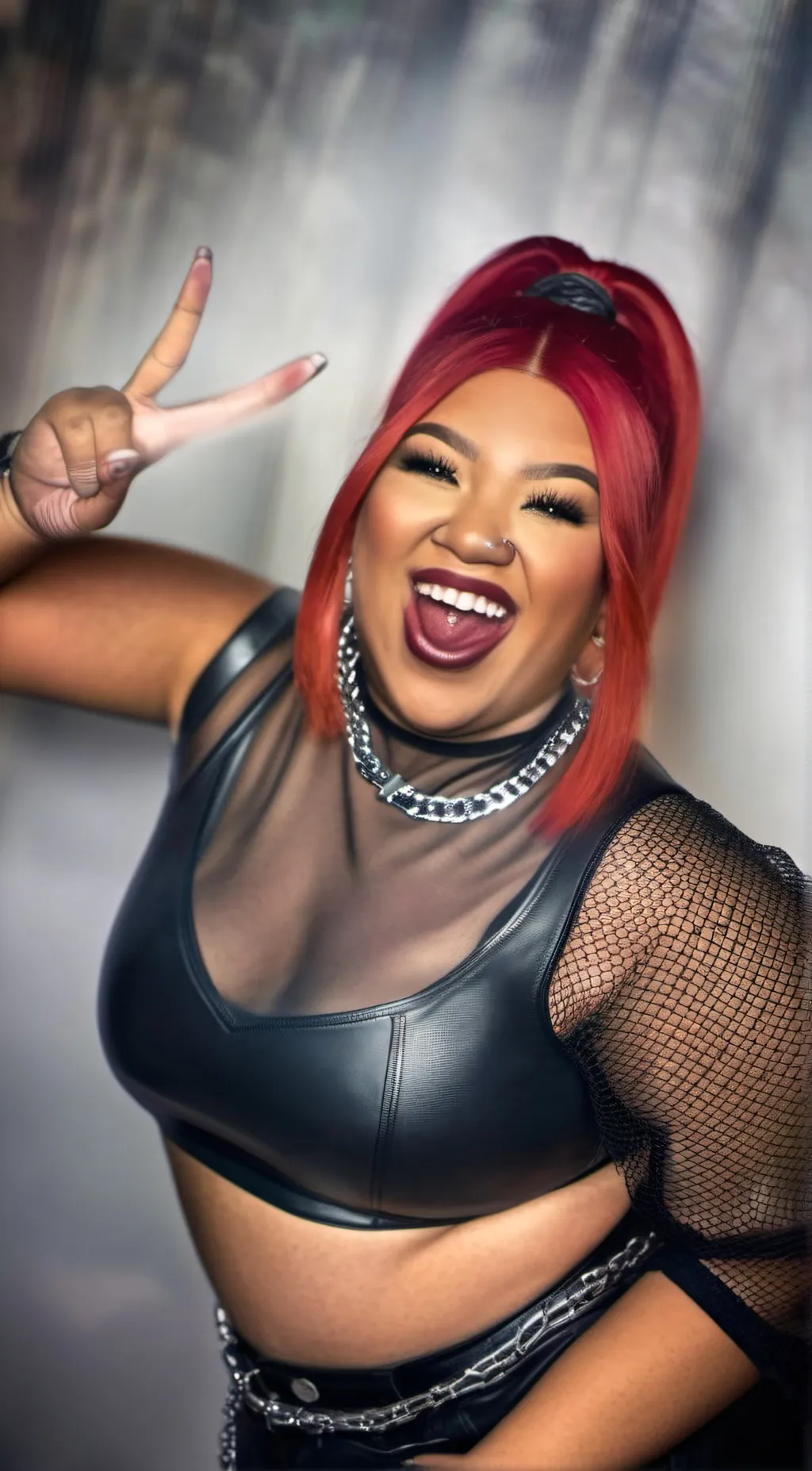 ai character: Biggie  background