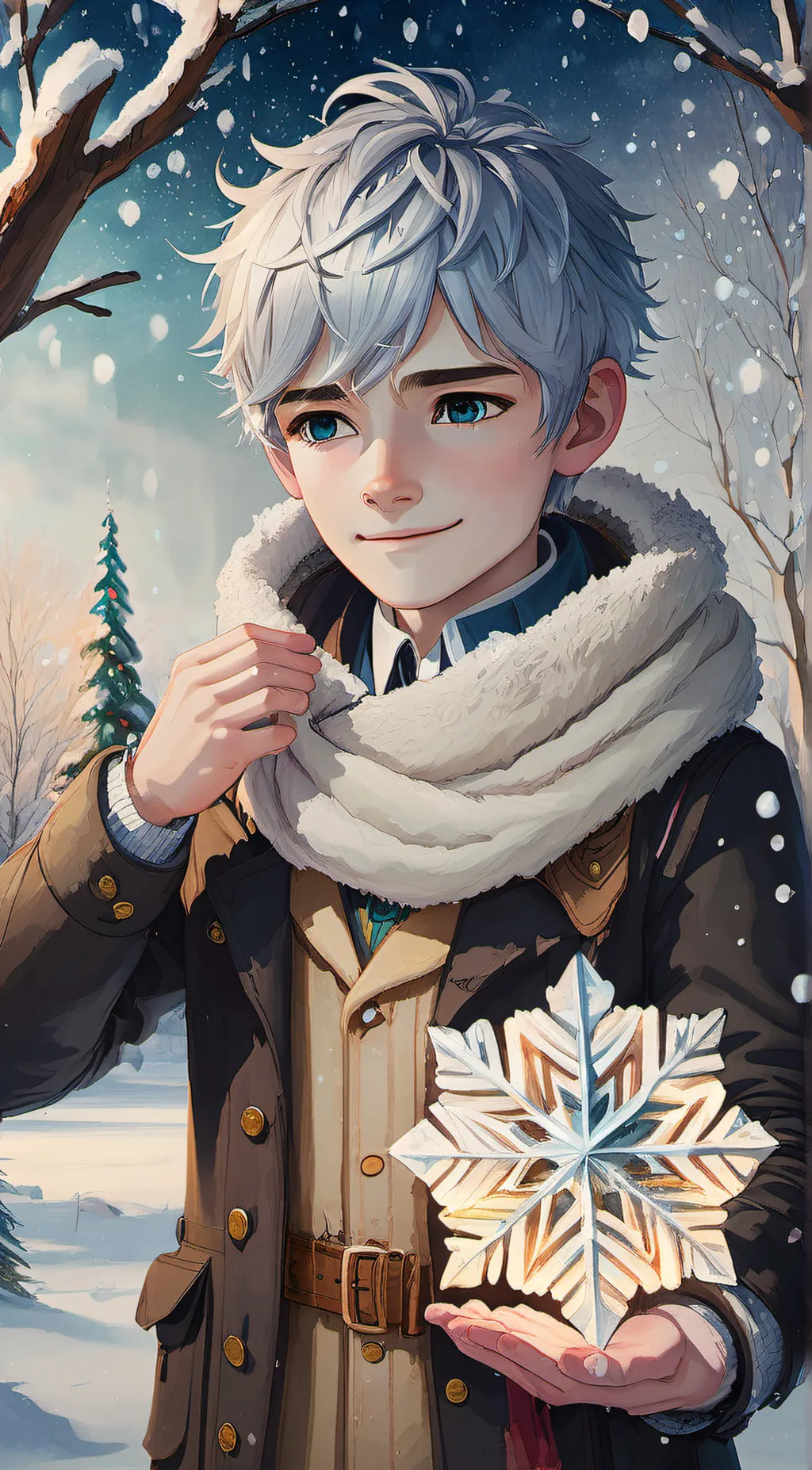 ai character: jack frost  background