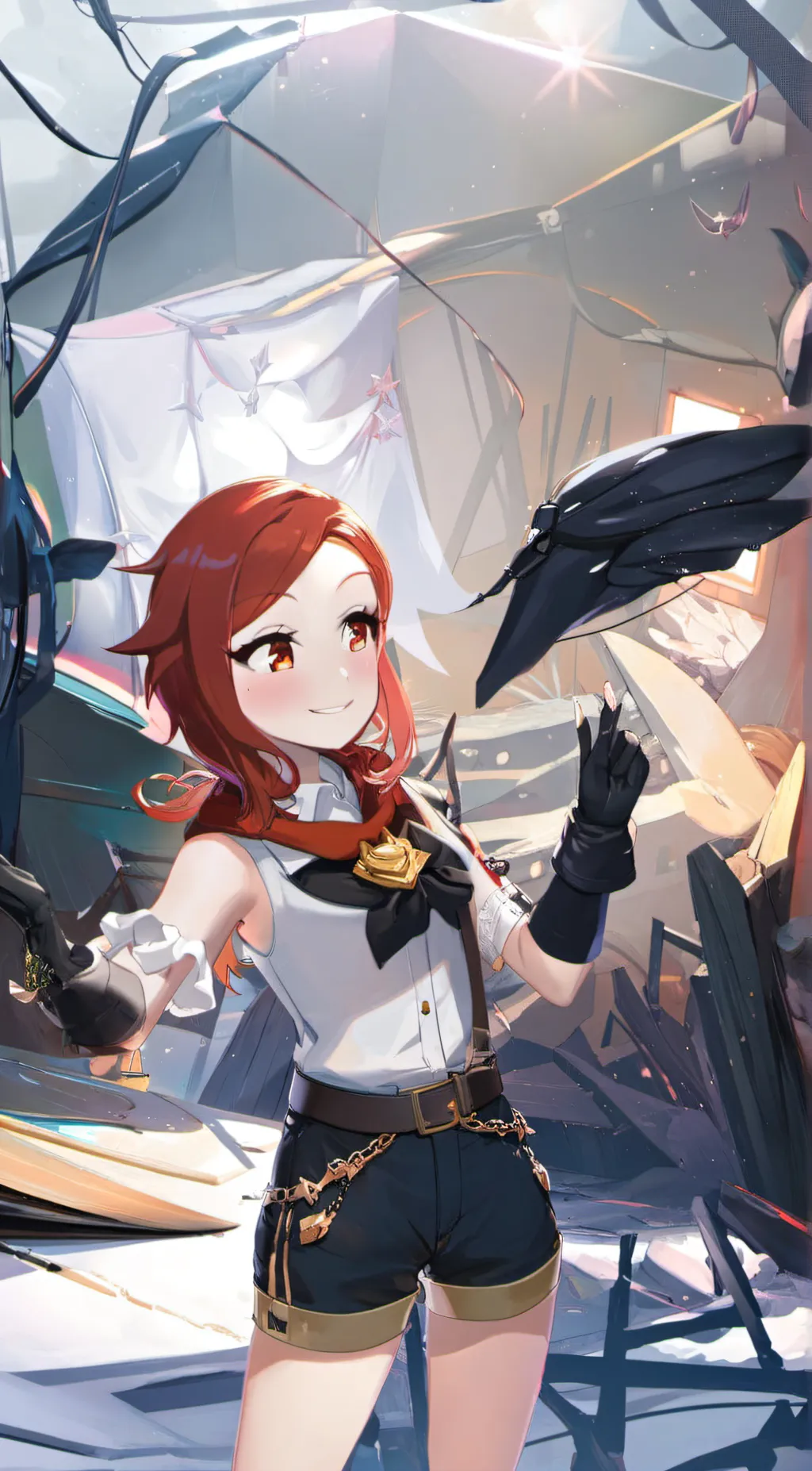 ai character: Alisa  background