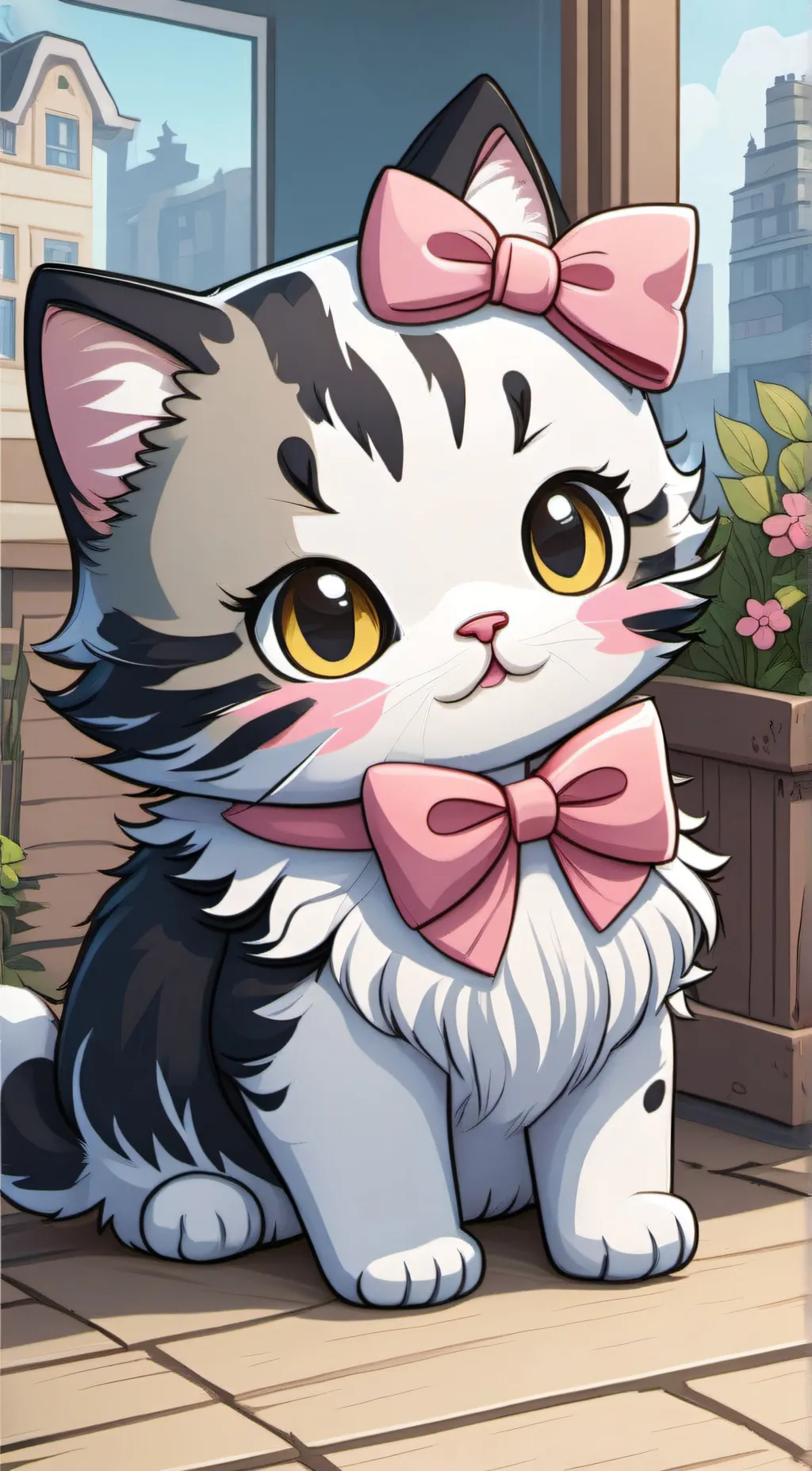 ai character: Lola background