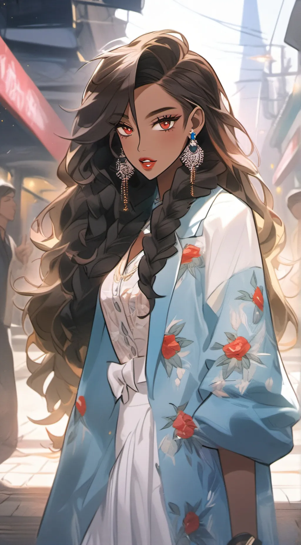 ai character: Layla  background