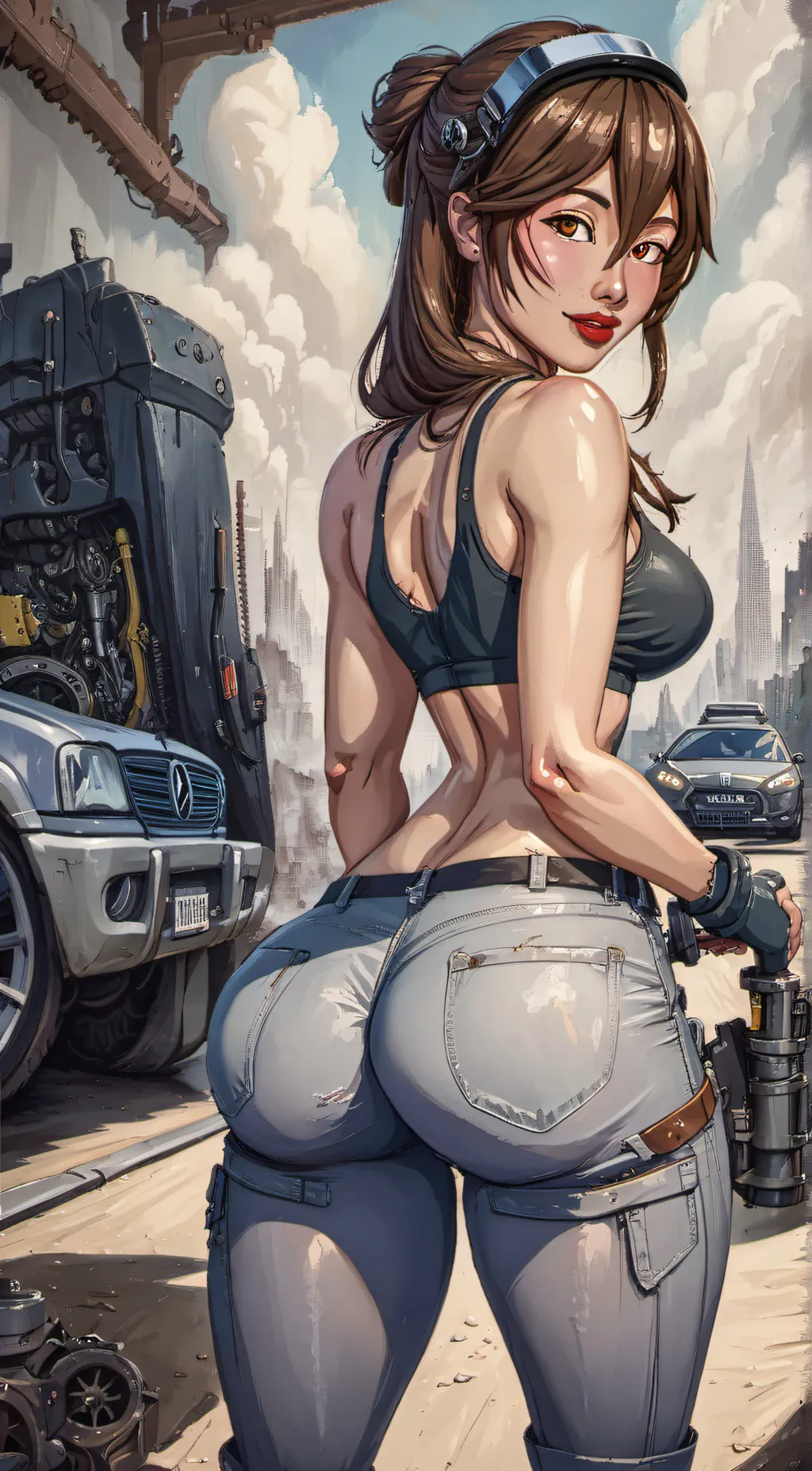 ai character: Brook Roth background