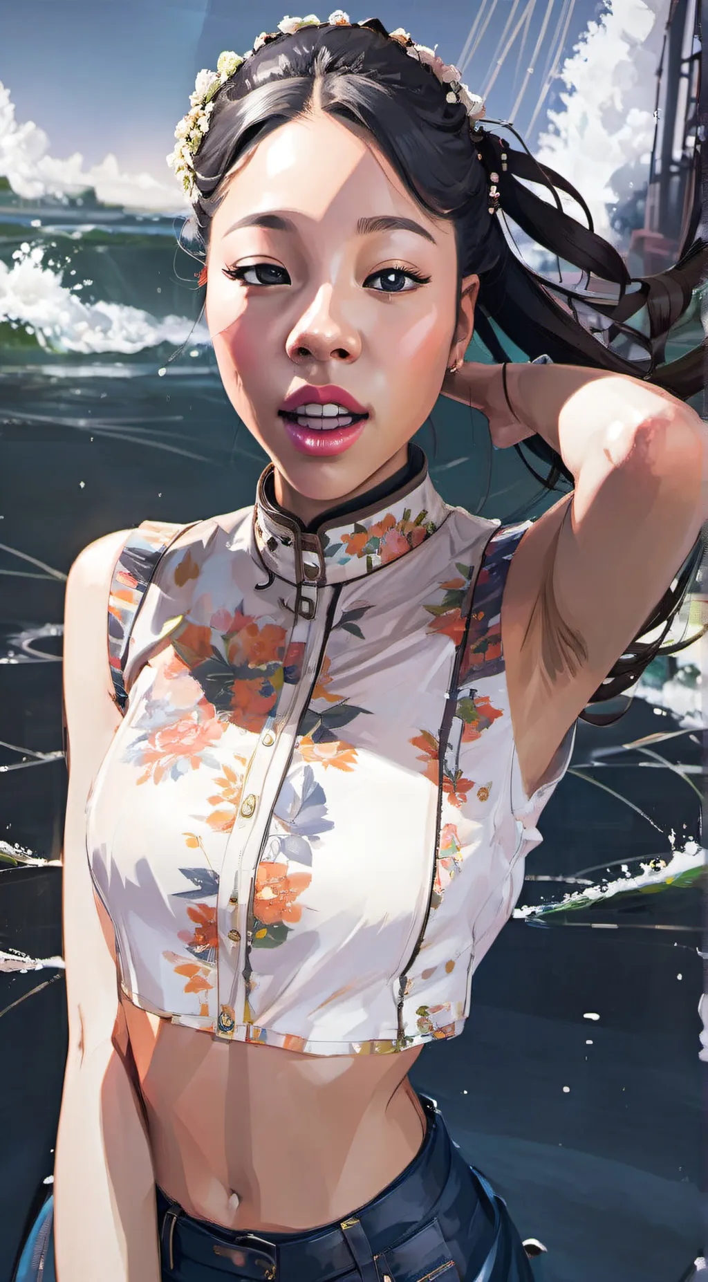 ai character: ari background