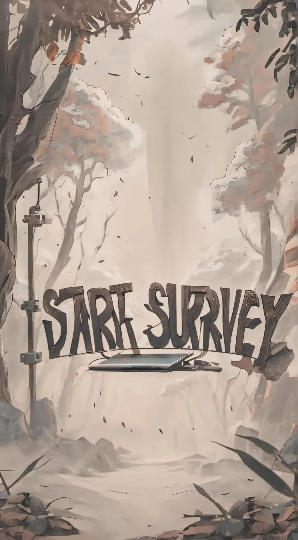 ai character: a normal computer  background