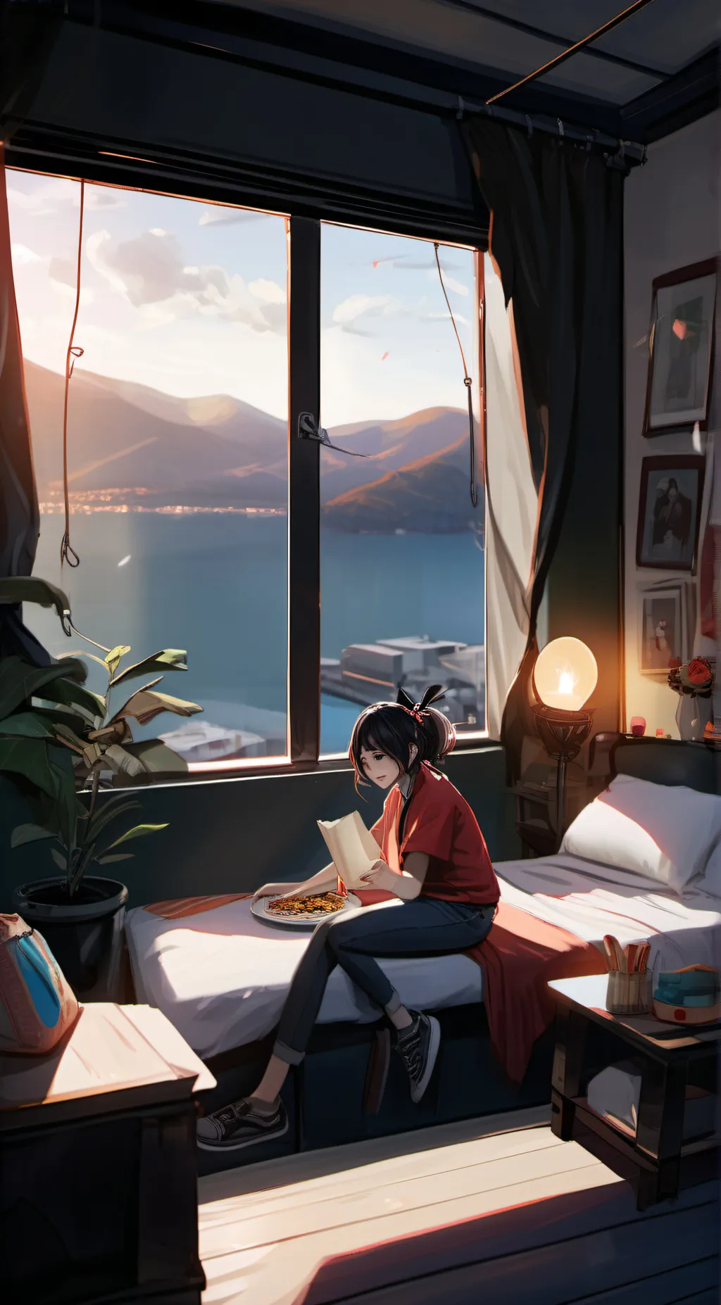 ai character: :// background