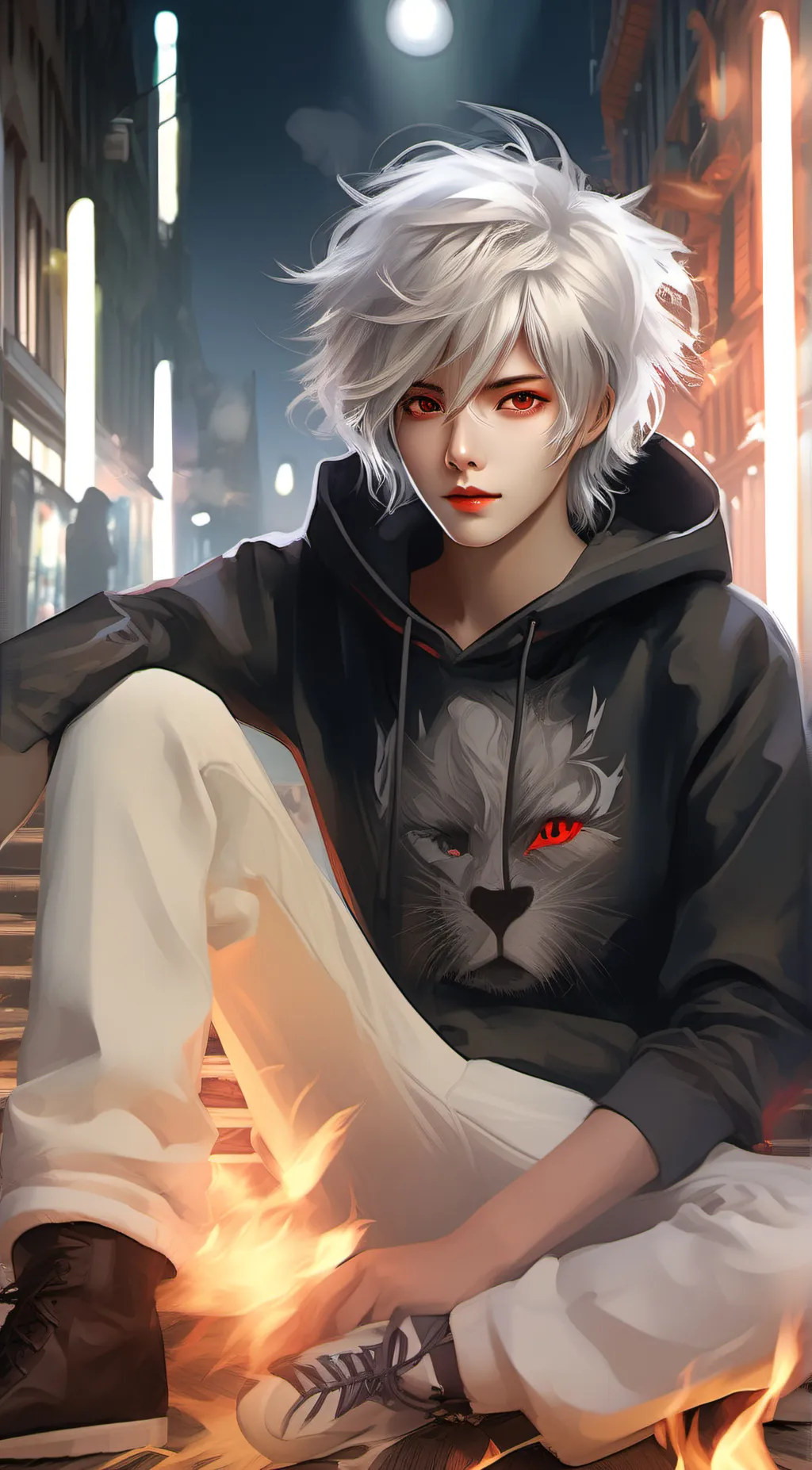 ai character: Alex background