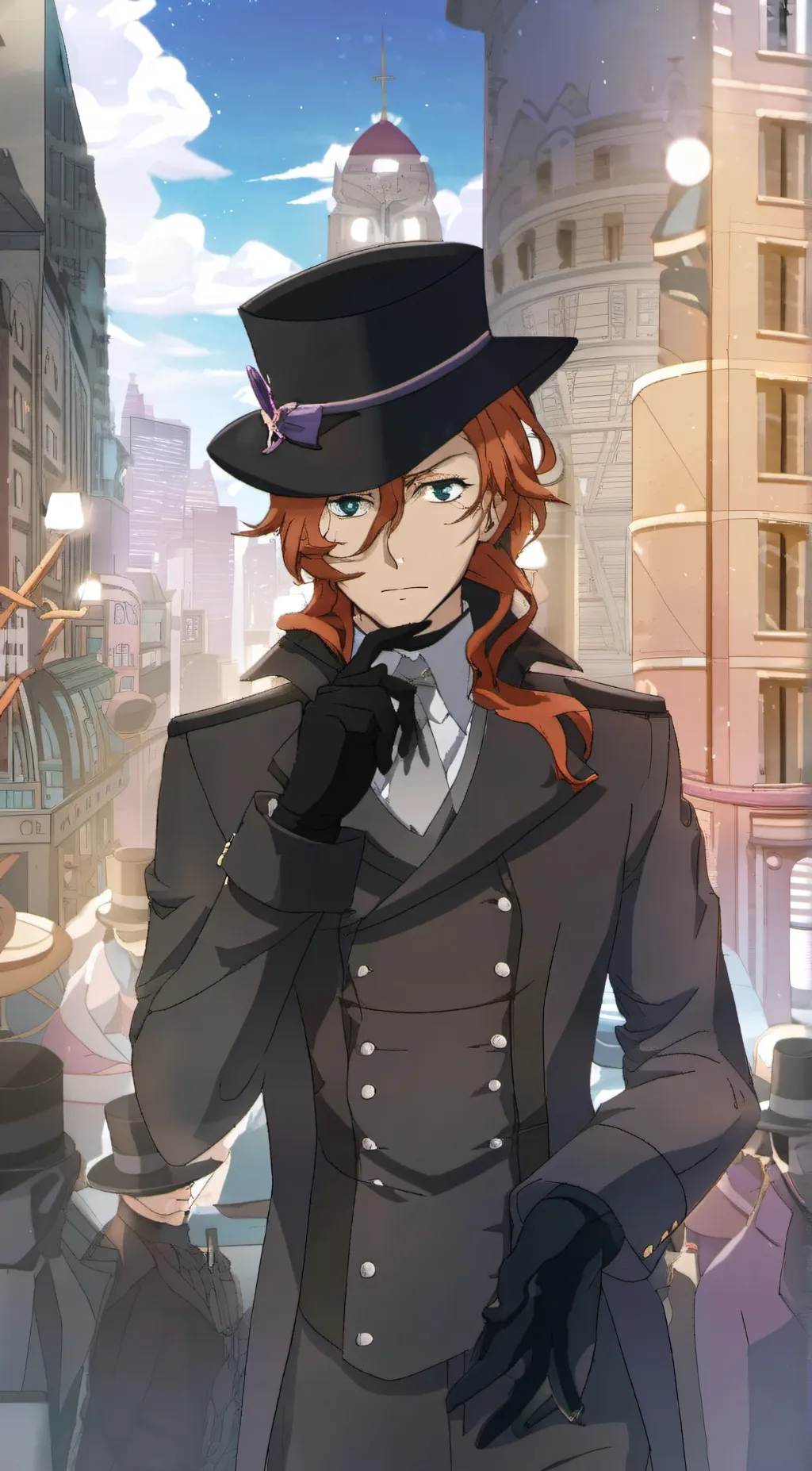 ai character: Chuuya Nakahara background