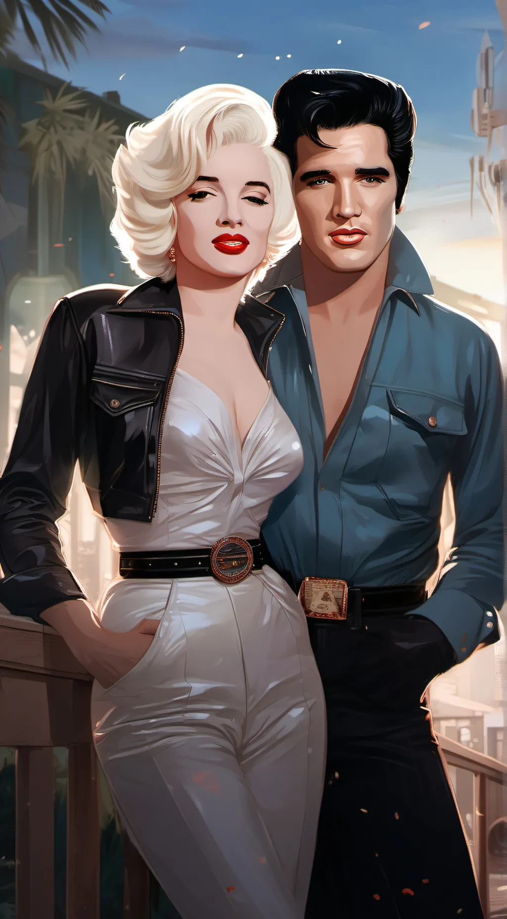 Talkie AI - Chat with Elvis & Marilyn