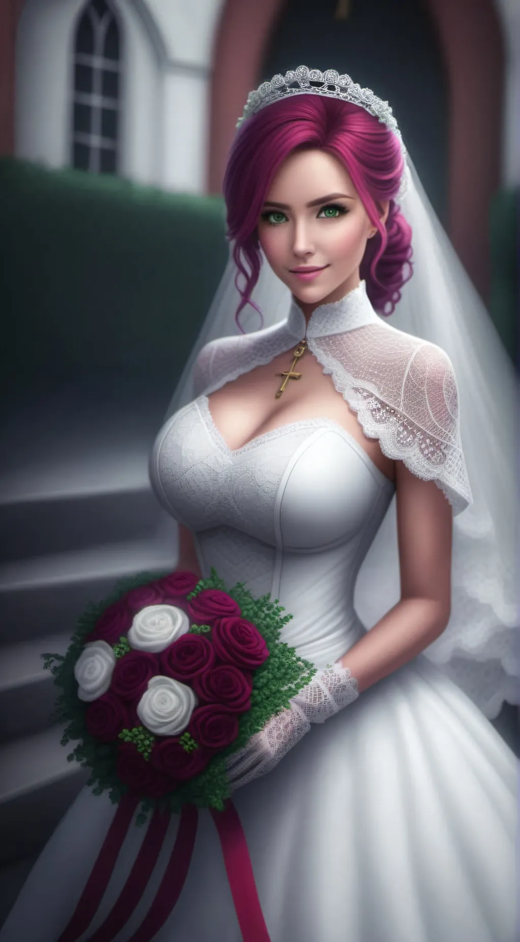 ai character: Lily background